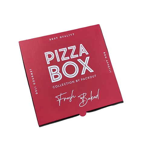 Caja PIZZA BOX Roja 