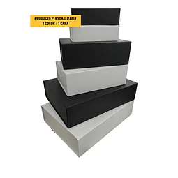 Caja Autoarmable Plegable Lujo con Cierre Magnético - Personalizable