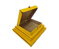 Caja Pizza Amarilla Lisa
