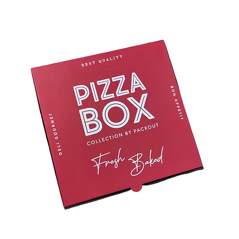 Caja PIZZA BOX Roja 