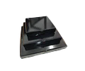 Caja Pizza Revestida GLOSSY Negra 