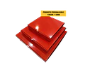 Caja Pizza Revestida GLOSSY Roja - Personalizable
