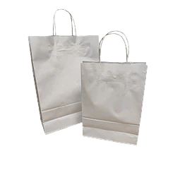 OFERTA CYBER DAY!!! Bolsa Papel Blanco con Manilla 