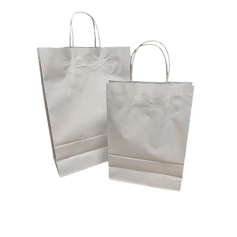 OFERTA CYBER DAY!!! Bolsa Papel Blanco con Manilla 