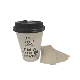 OFERTA CYBER DAY!!! Vaso Café Diseño Coffee Lover + Tapa + Manga