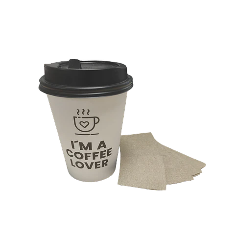 OFERTA CYBER DAY!!! Vaso Café Diseño Coffee Lover + Tapa + Manga
