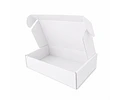 Caja Cartón Multiuso Autoarmable Blanca