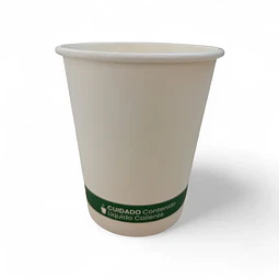 Vaso Café COMPOSTABLE Blanco