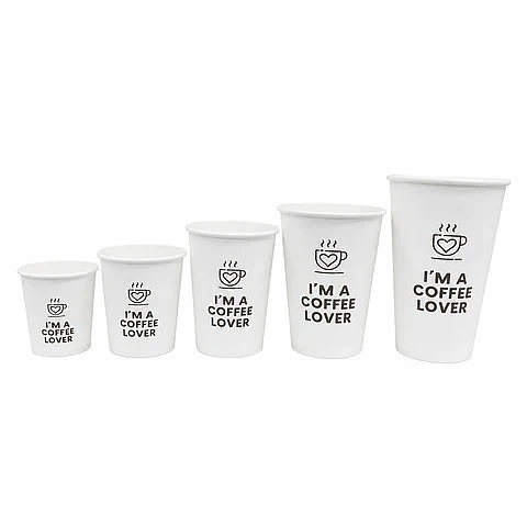 PACK OFERTA X MAYOR!!! Vaso Café Polipapel Diseño Coffee Lover 300 Unidades