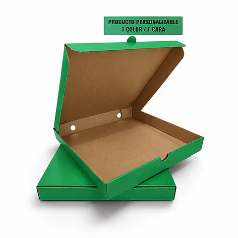 OFERTA CYBER DAY!!! Caja Pizza Verde Lisa