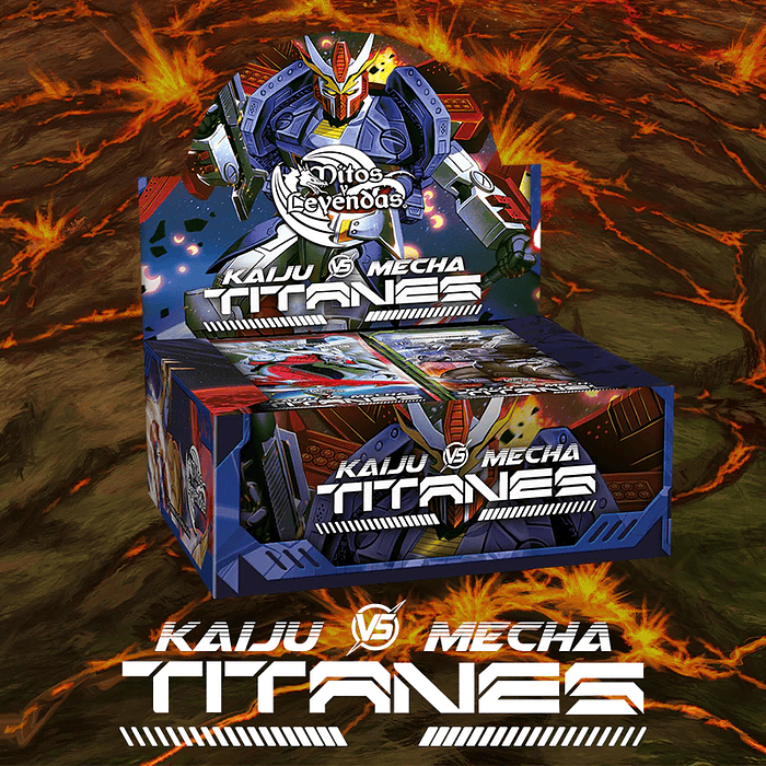 PREVENTA Display Kaiju vs Mecha: Titanes 1