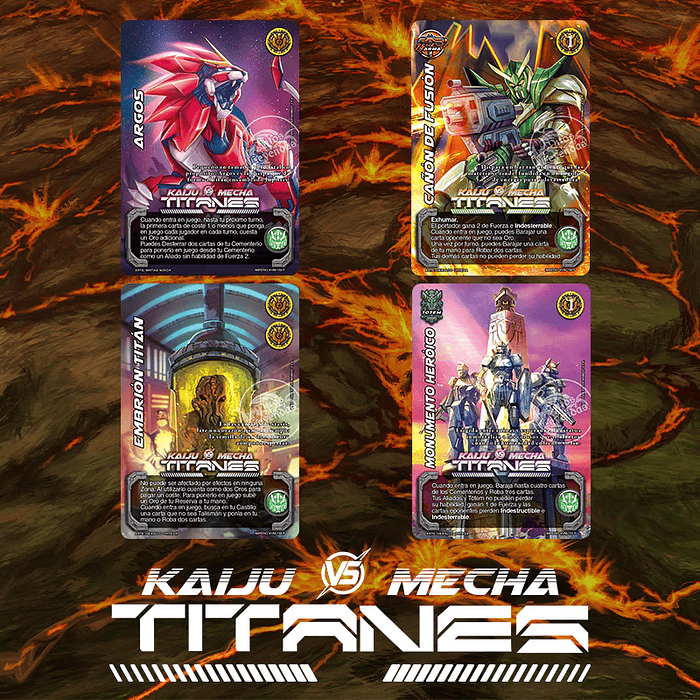 PREVENTA Display Kaiju vs Mecha: Titanes 4