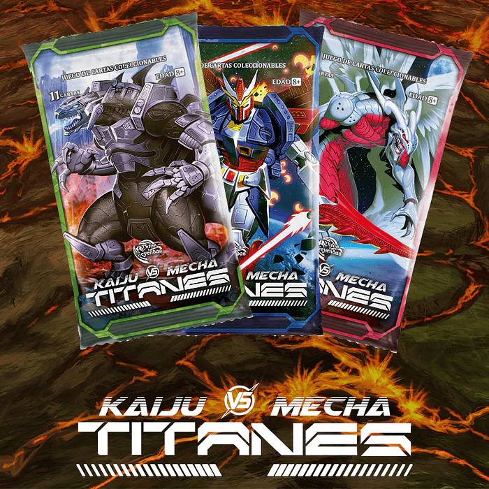PREVENTA 3 Kit Batalla Kaiju vs Mecha: Titanes - Furia Estelar + Bomba eléctrica 3
