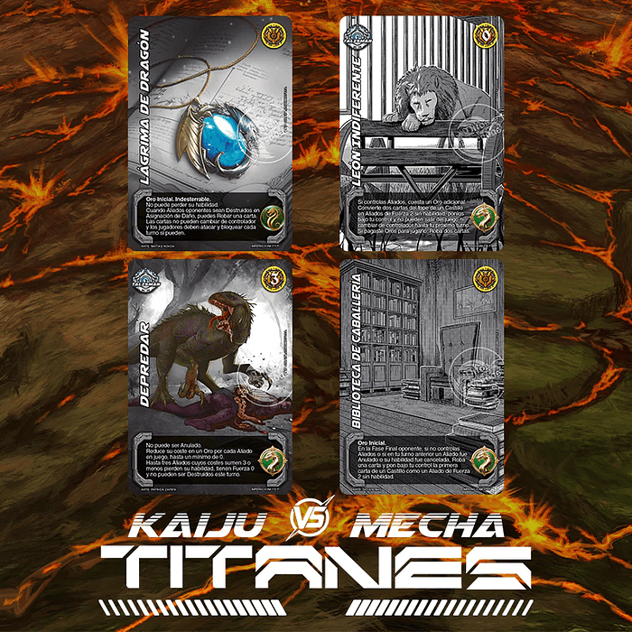 PREVENTA 3 Kit Batalla Kaiju vs Mecha: Titanes - Metalmorfo + 1 Asimilar Materia 3