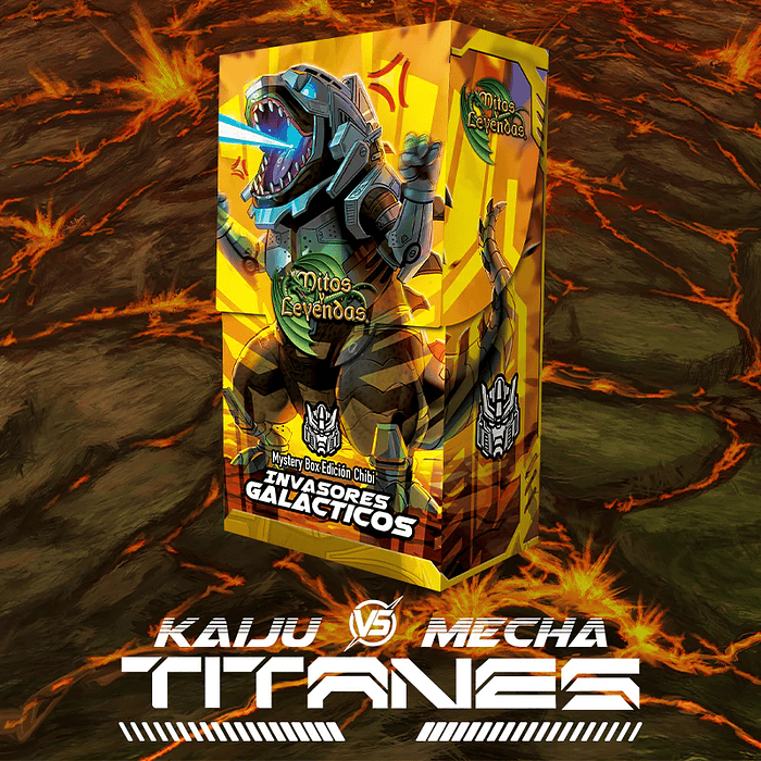 PREVENTA Mystery Box Kaiju vs Mecha: Titanes - Invasores Galácticos 1