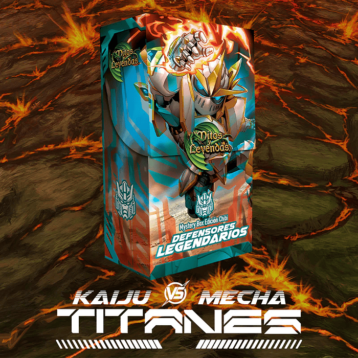 PREVENTA Mystery Box Kaiju vs Mecha: Titanes - Defensores Legendarios 1