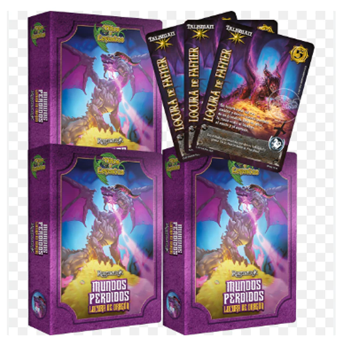 Preventa Mundos Perdidos Locura de Dragon x3