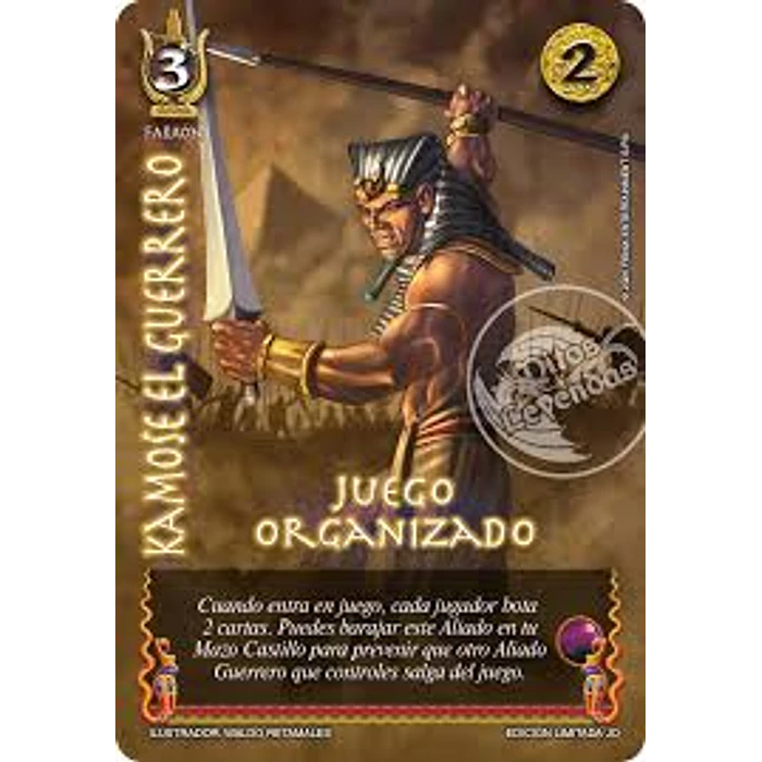 Kamose el Gerrero- Juego Organizado