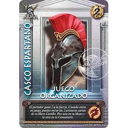 Casco Espartano -Juego Organizado