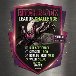 Pitch Black Leage Challange