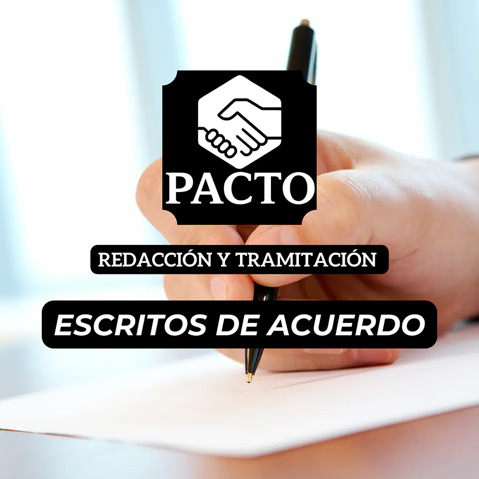 Redacción de escritos de acuerdo  1