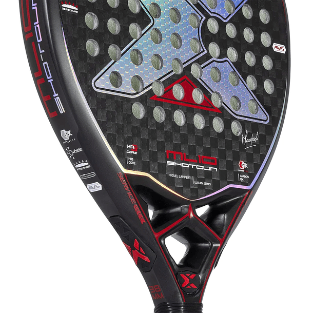 Pala Padel Nox ML10 Shotgun Luxury Series 2023 + Funda Pro + Protector + Overgrip 6