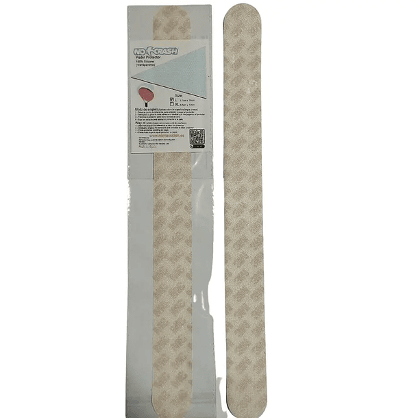 Protector Pala Padel No+Crash Silicona Transparente Talla L 