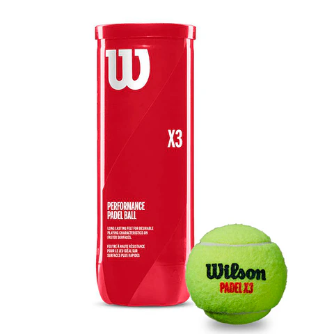 Pelotas de padel Wilson X3
