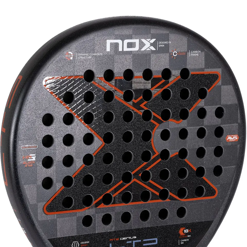 Pala de pádel Nox AT Genius LTD Agustin Tapia 2023 3