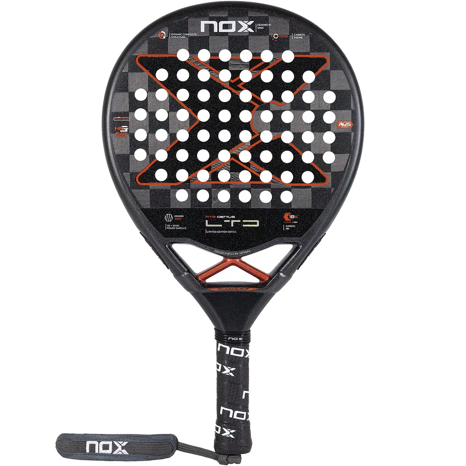 Pala de pádel Nox AT Genius LTD Agustin Tapia 2023 2