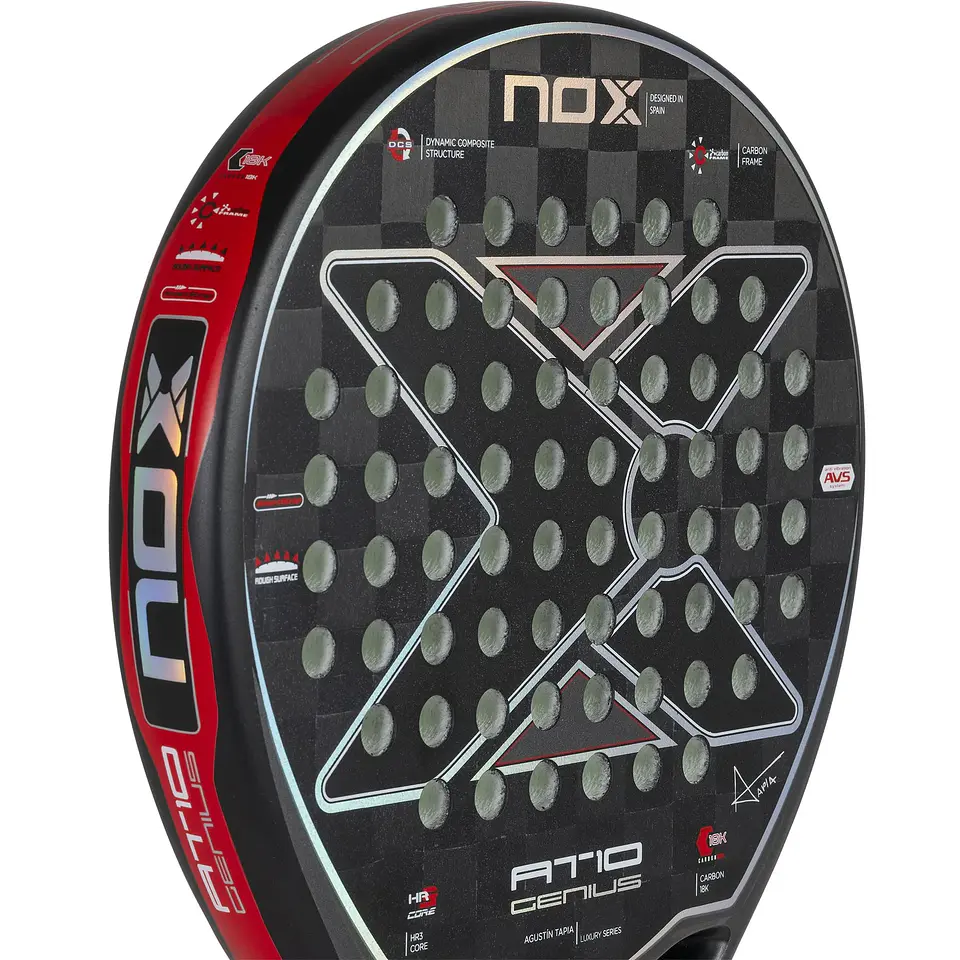 Pala de pádel Nox AT10 Luxury Genius 18K 2023 3