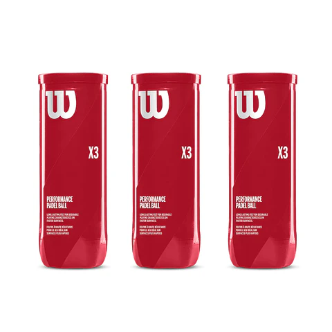 Pack de pelotas de padel Wilson Pro Padel