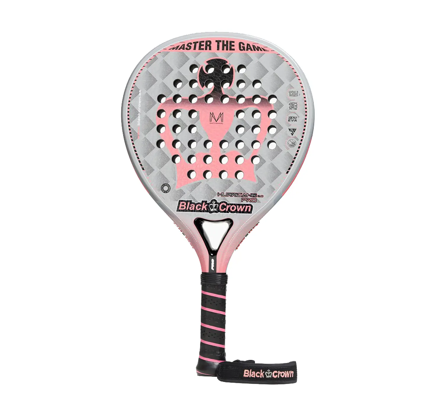 Pala de pádel Black Crown Hurricane Pro 2.0 W 2023 1