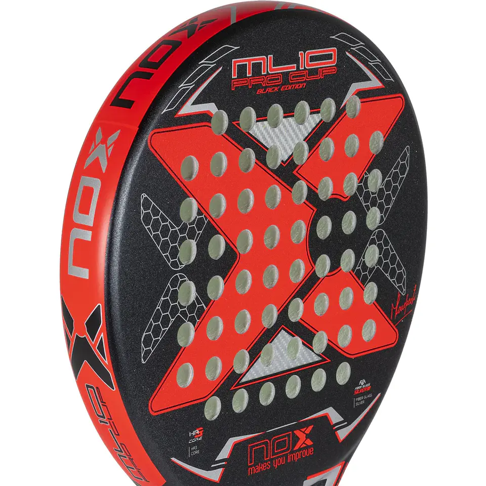 Pala de pádel Nox ML10 Pro Cup Rough Surface 2023 3