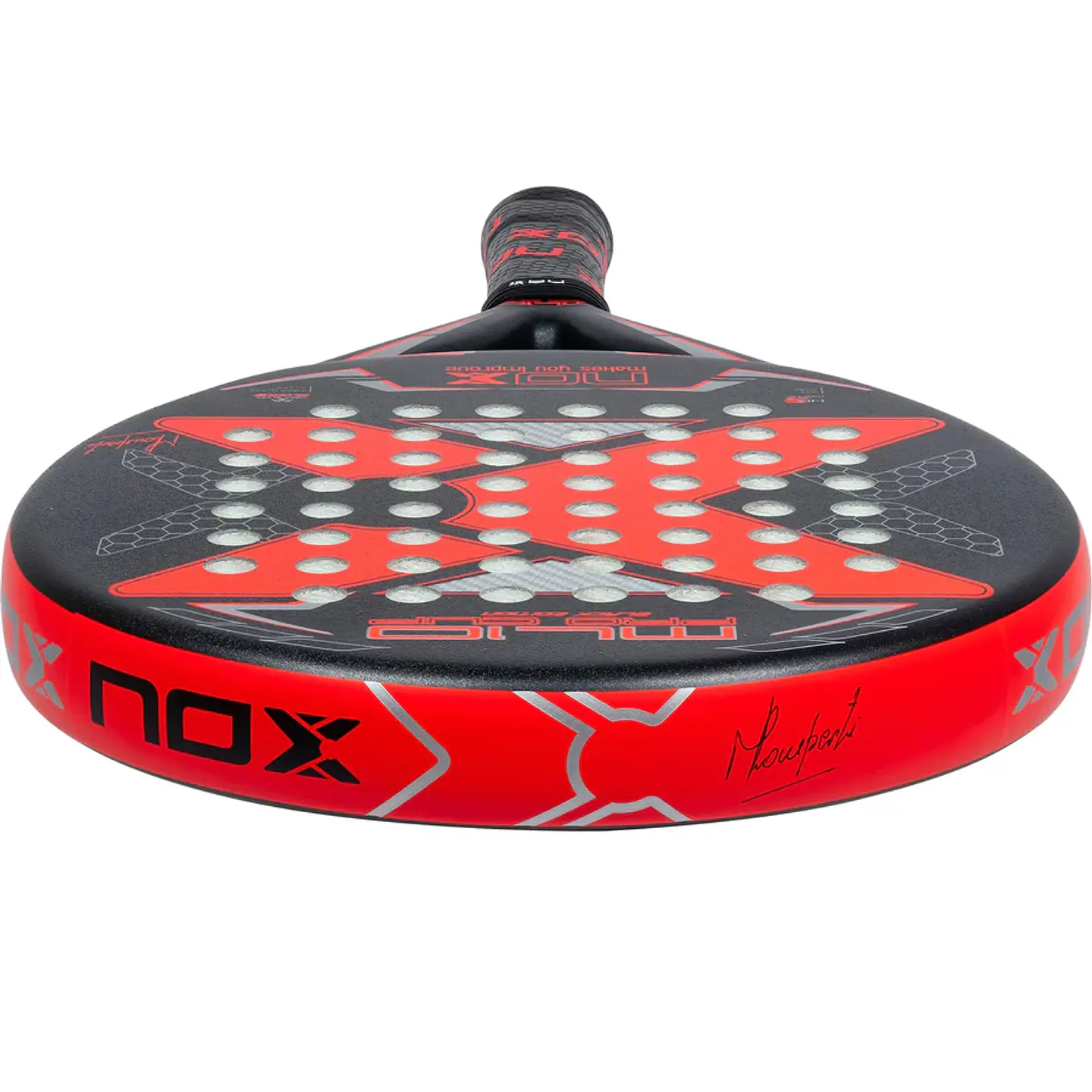 Pala de pádel Nox ML10 Pro Cup Rough Surface 2023 5