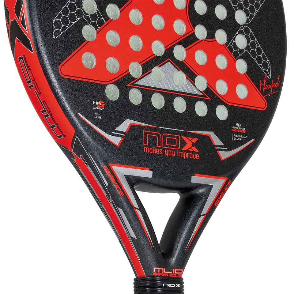 Pala de pádel Nox ML10 Pro Cup Rough Surface 2023 6