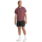 Polera Nox Pro Regular Rojo Café - Miniatura 5