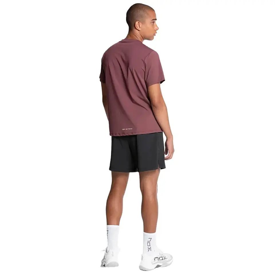 Polera Nox Pro Regular Rojo Café 6