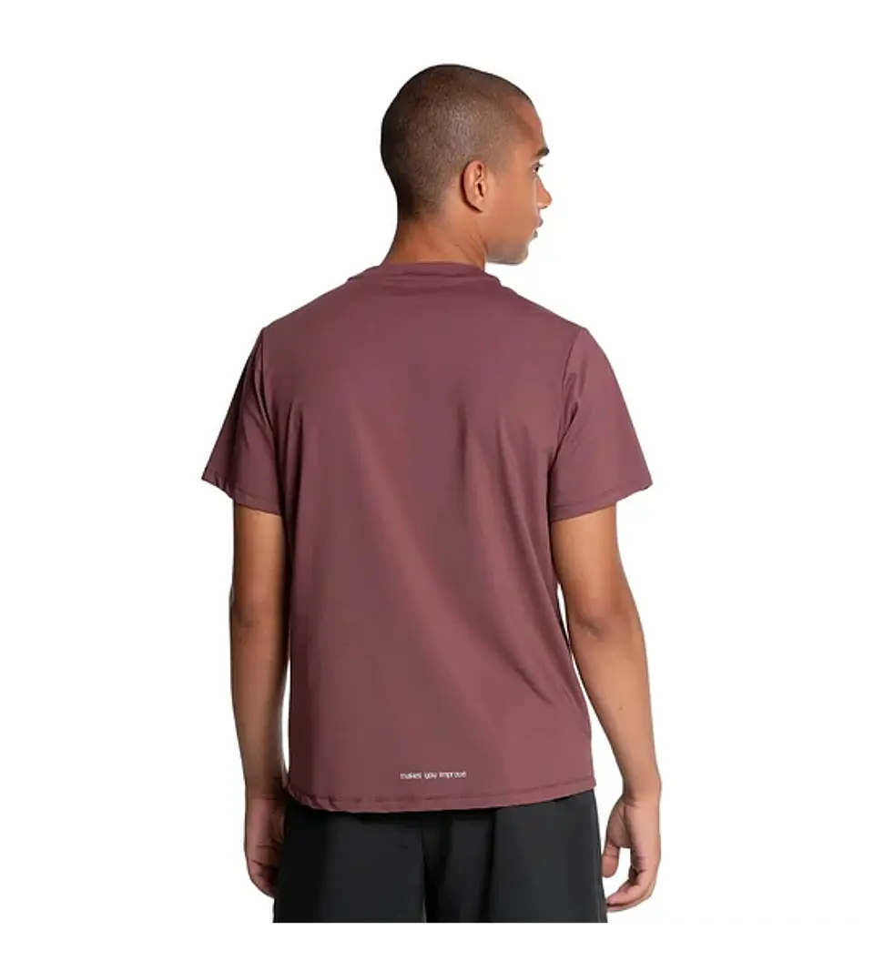Polera Nox Pro Regular Rojo Café 4