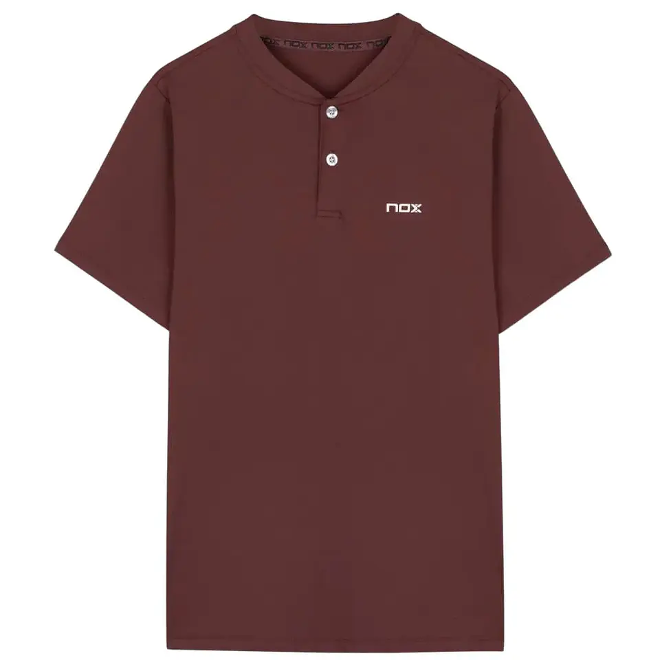 Polera Nox Pro Regular Rojo Café 1