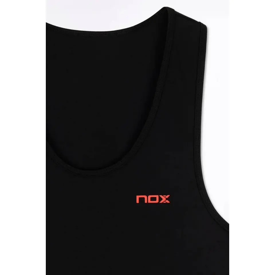 Polera Nox Mujer Tirantes Team Fit Negra 5