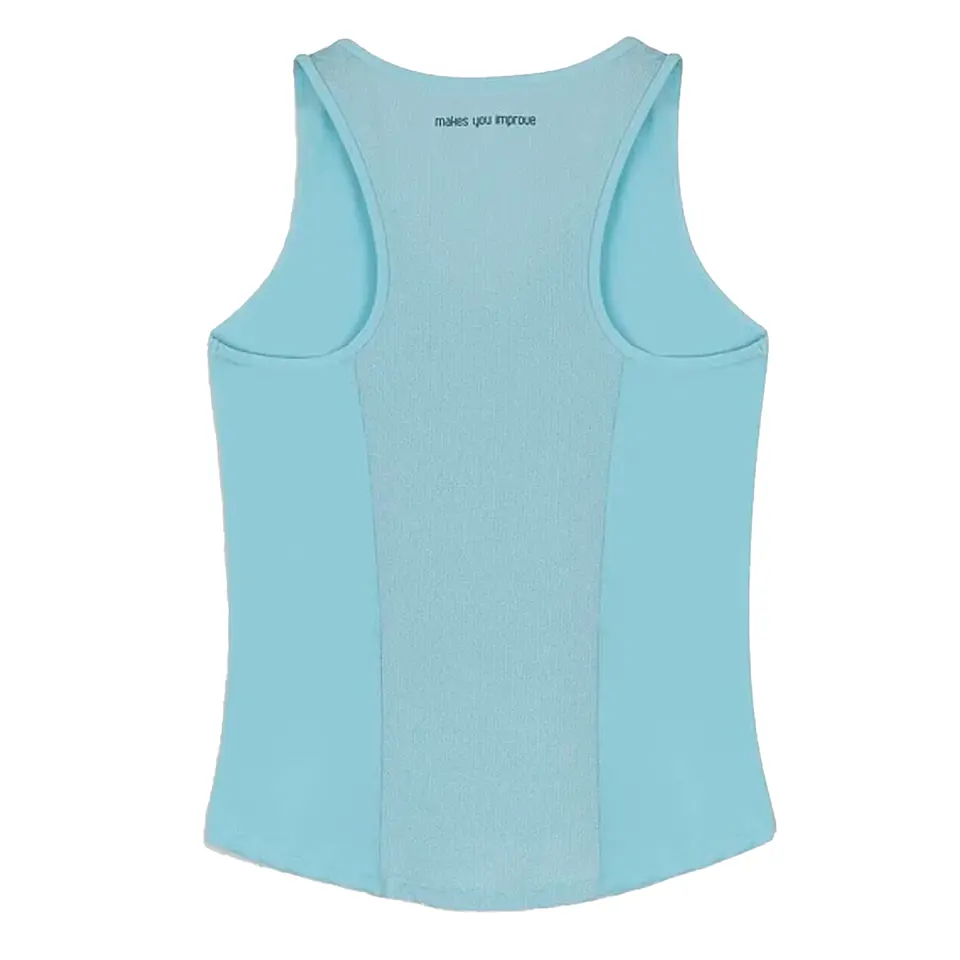 Polera Nox Mujer Tirantes Pro Fit Azul Cielo 5