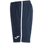 Short Joma Open III Azul Marino Franjas Blancas   - Miniatura 2