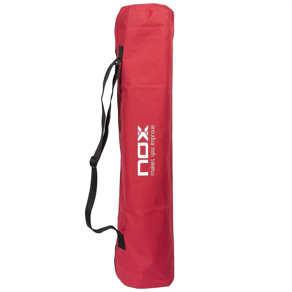 Canasto Nox Pleglable con Ruedas rojo 8