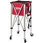 Canasto Nox Pleglable con Ruedas rojo - Miniatura 1