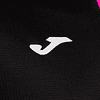 Polera Joma Ranking Negro Cuello Fucsia