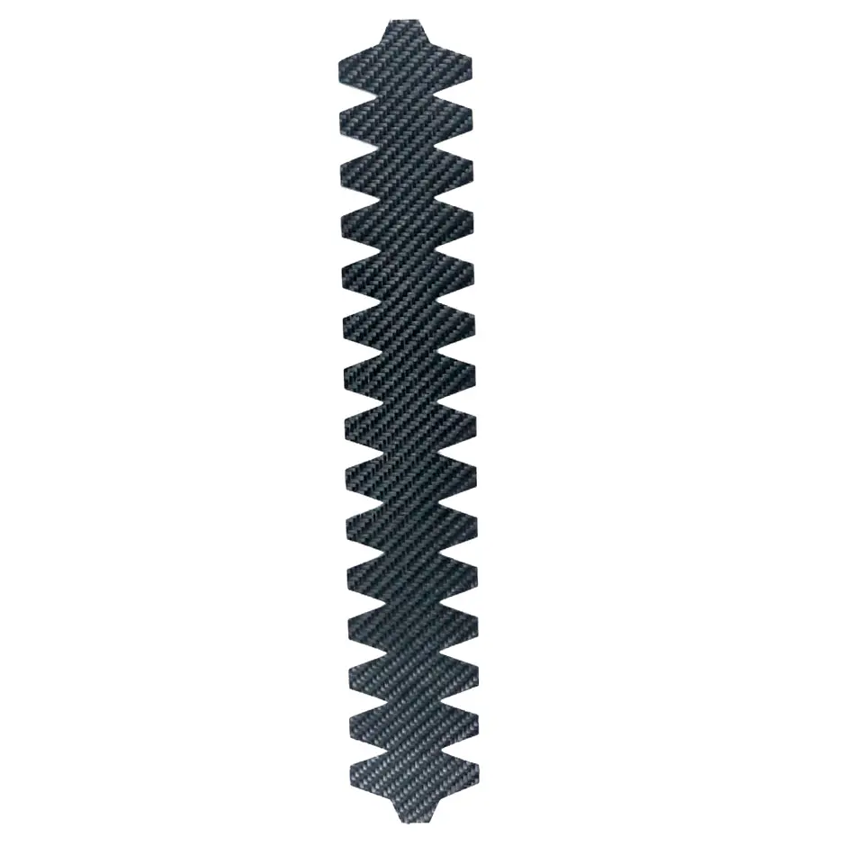 Protector pala de pádel No+Crush Fibra Carbono Negro Talla XL 1