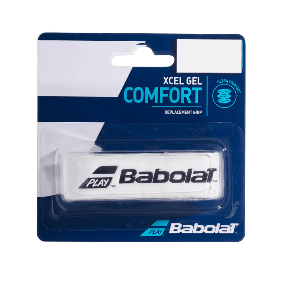 Babolat Grip XCEL GEL Blanco 1