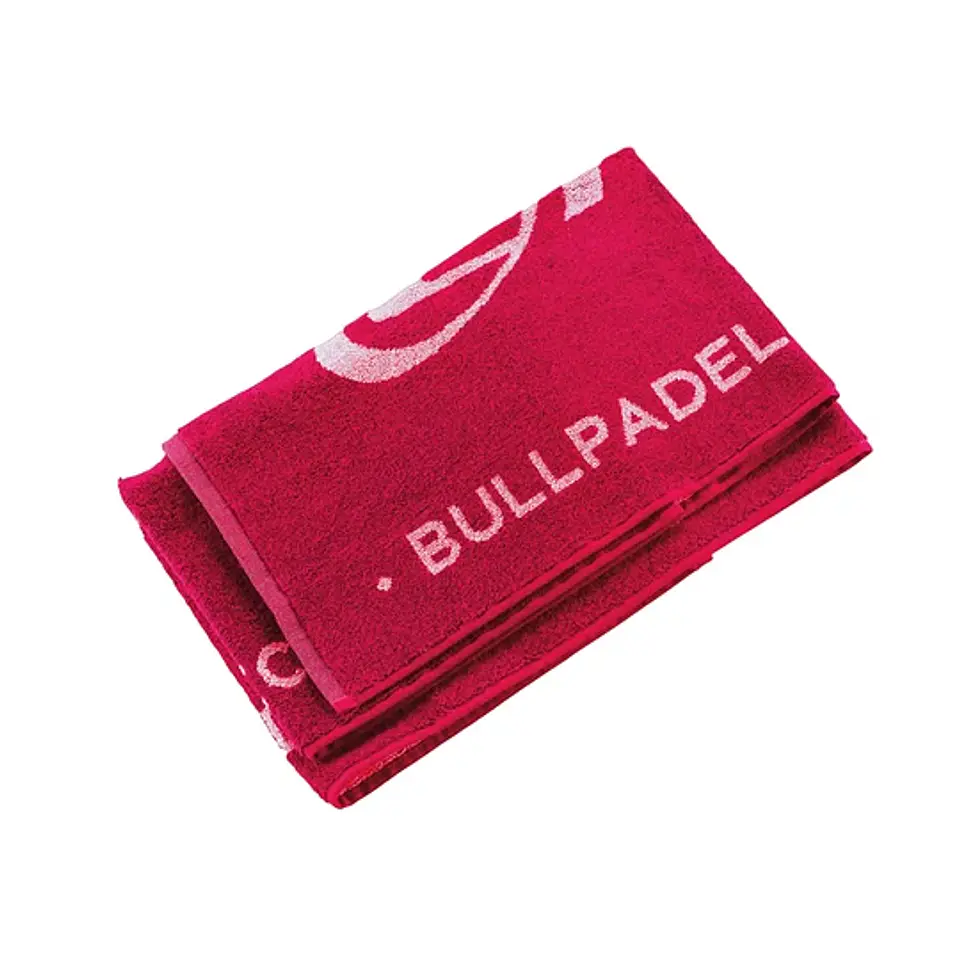 Toalla Bullpadel Roja 100x50 Rojo 2