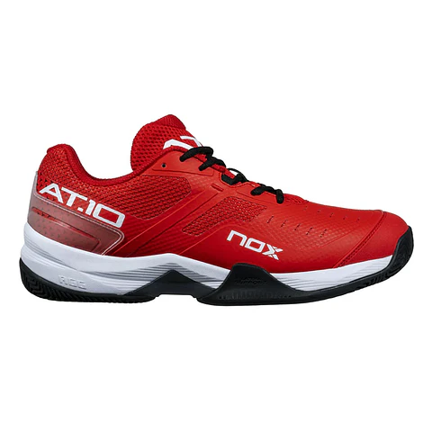 Zapatilla de pádel Nox AT10 PRO Rojas